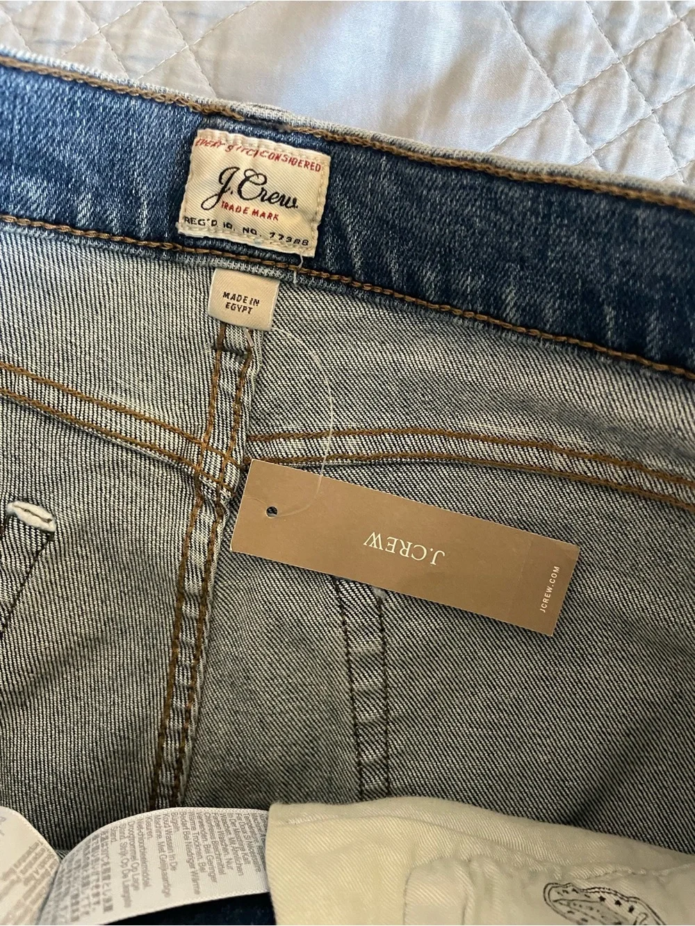 J. Crew 770m Straight-fit stretch jean in medium wash‎ W31 L30 NWT $148 BX863